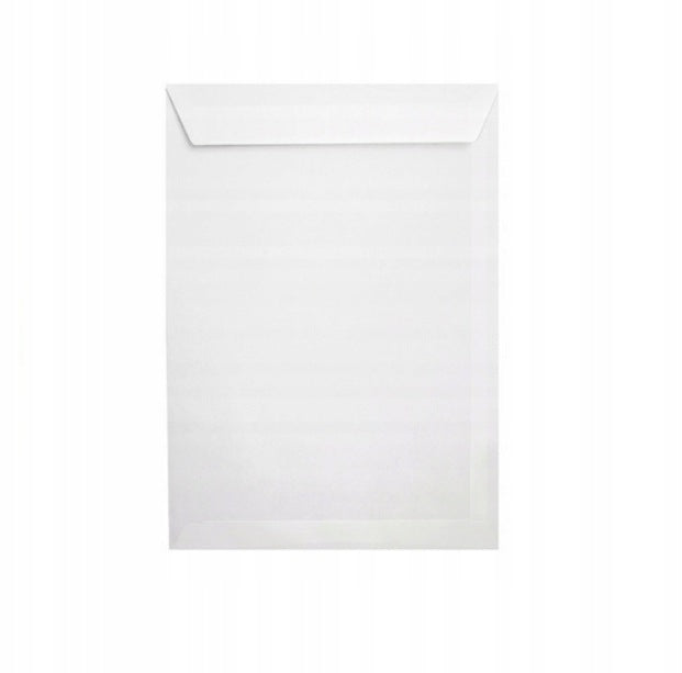 WHITE self-adhesive ENVELOPES - C4 - SK - 25 envelopes