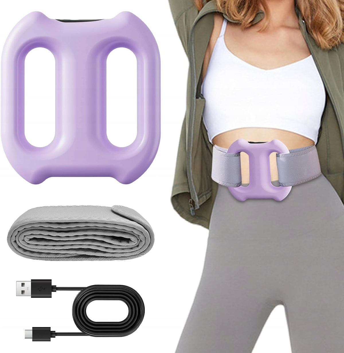 WHOLE BODY FASCIA MASSAGE RING SILICONE 5 SPEEDS