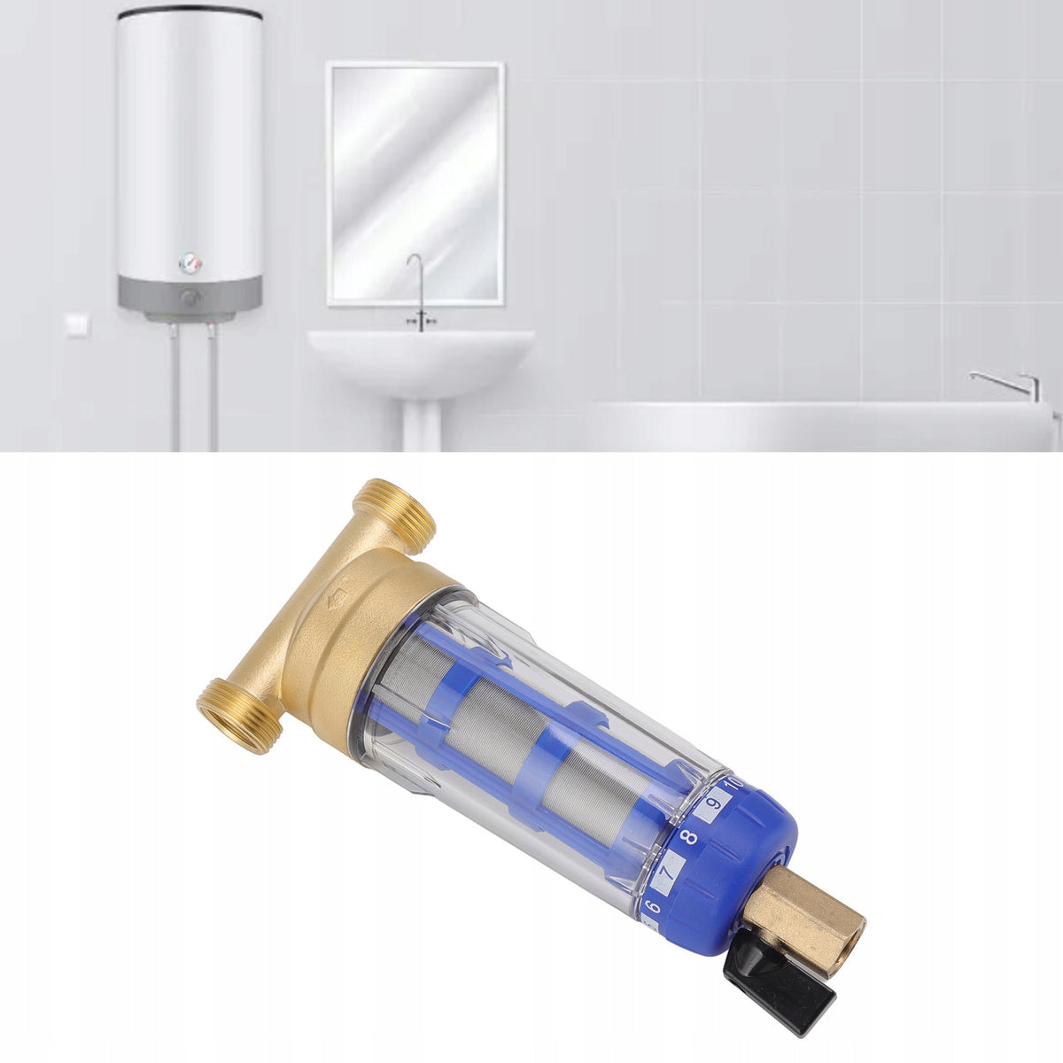 WHOLE HOUSE SEDIMENT FILTER SPIN DOWN PRELIMINARY SEDIMENT FILTER Manufacturer code 3113220325011