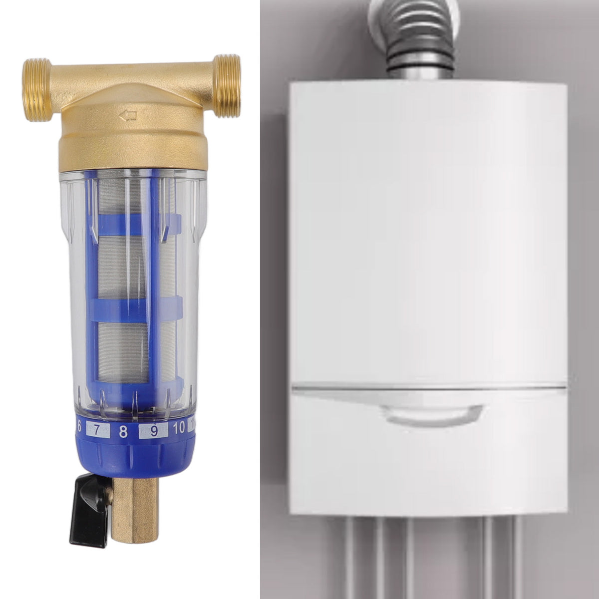 WHOLE HOUSE SEDIMENT FILTER SPIN DOWN PRELIMINARY SEDIMENT FILTER