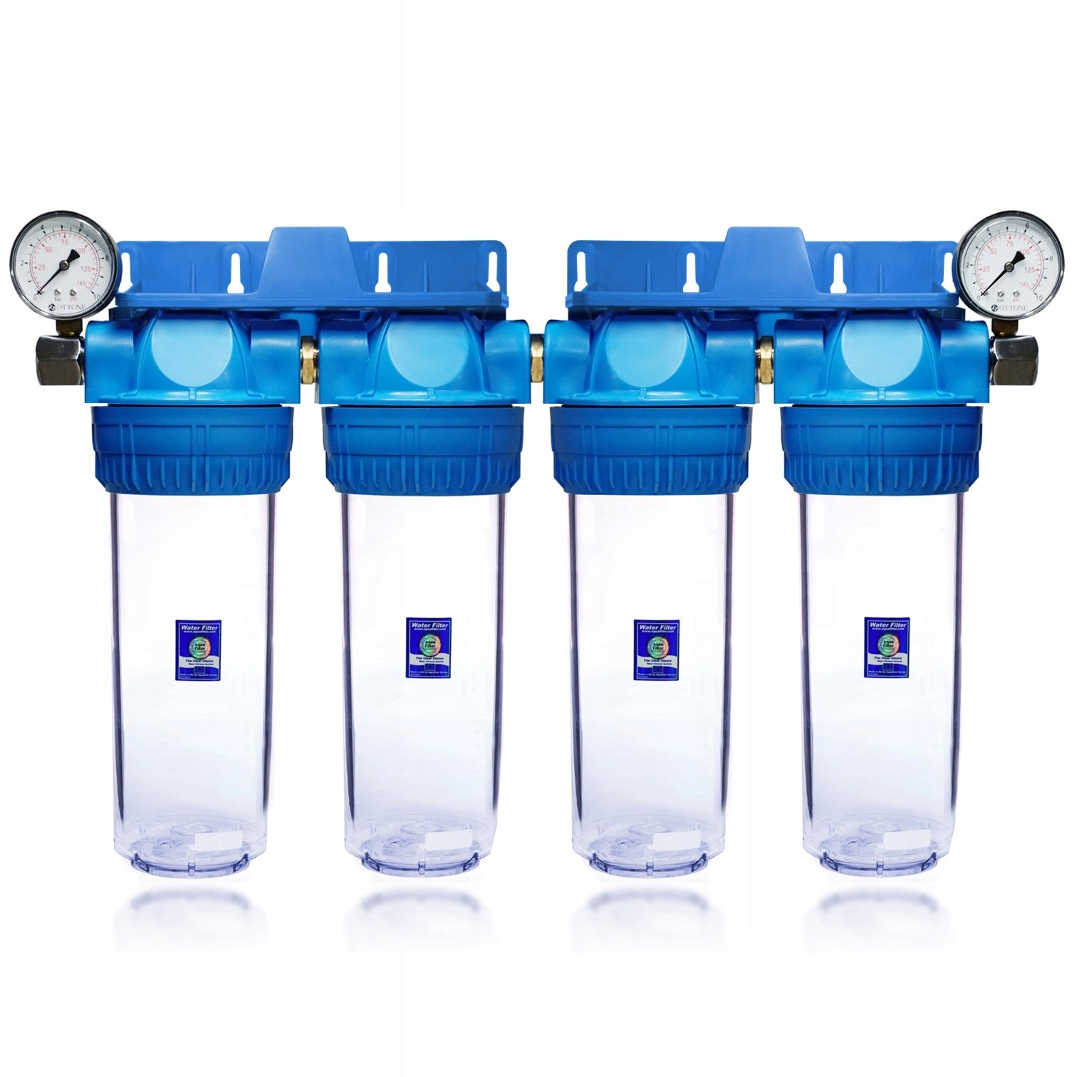 WHOLE HOUSE WATER FILTER IRON SOFTENER 3/4 - Flow-through for Home Brand Aquafilter