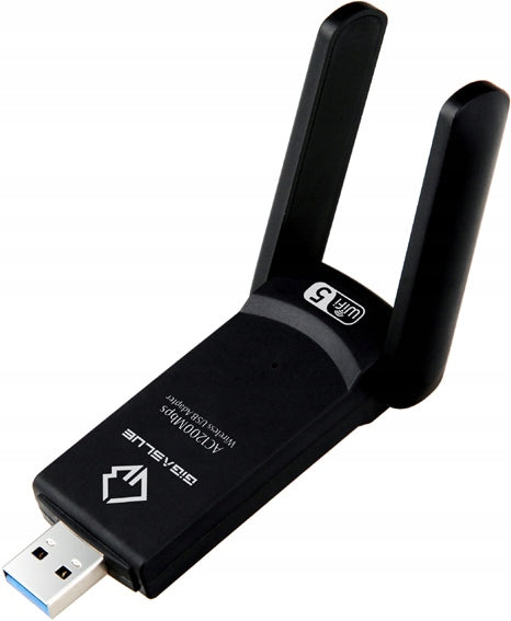 WI-FI ADAPTER GIGABLUE ULTRA 1200Mbps 2.4&5 GHz DUAL USB 3.0