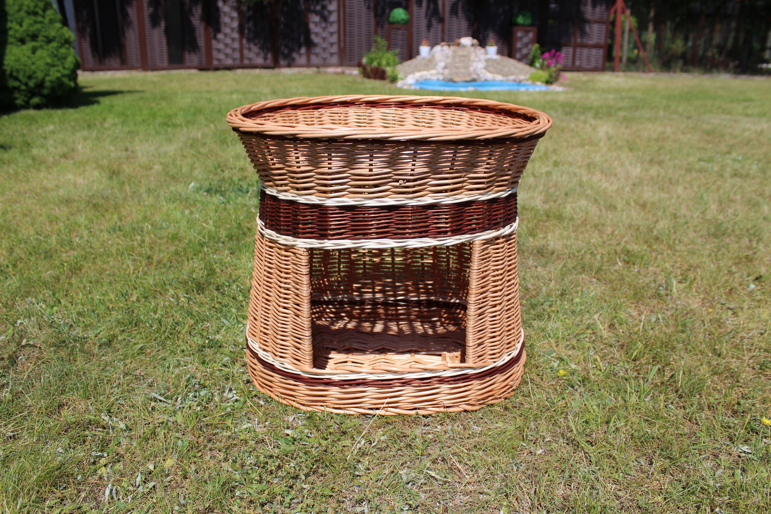 WICKER BED, OVAL, LED HOUSE FOR CAT DOG Manufacturer code 0020
