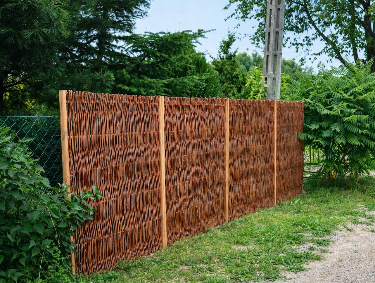 WICKER FENCE with frame 160 x 120 wicker mat Manufacturer code 5904161860242