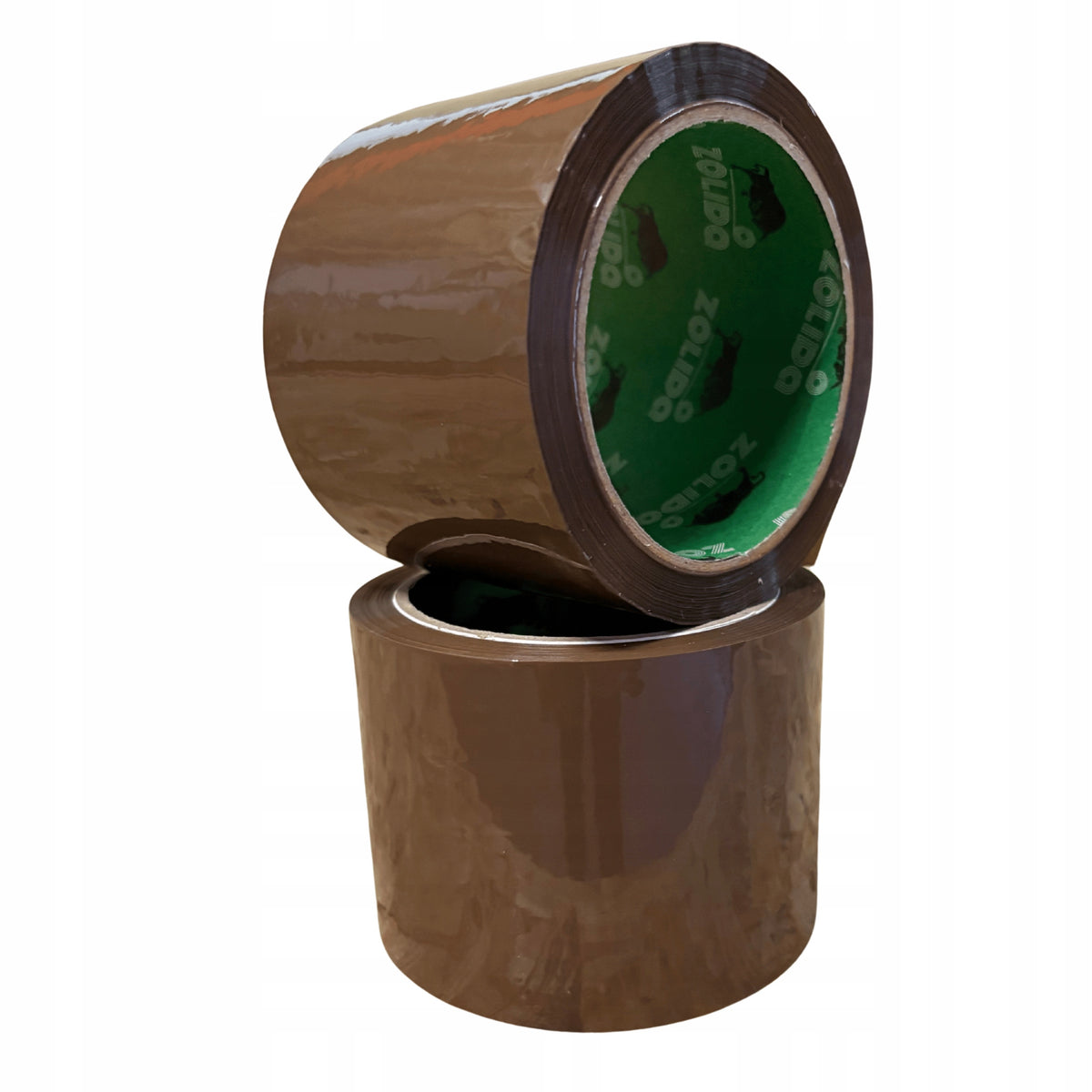 WIDE PACKING TAPE SUPER STRONG ZOLIDA SOLVENT 75MM X 60M BROWN Width 75 mm