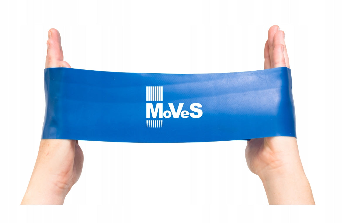 WIDE RESISTANCE LOOP FOR MUSCLE ACTIVATION BLUE Color blue