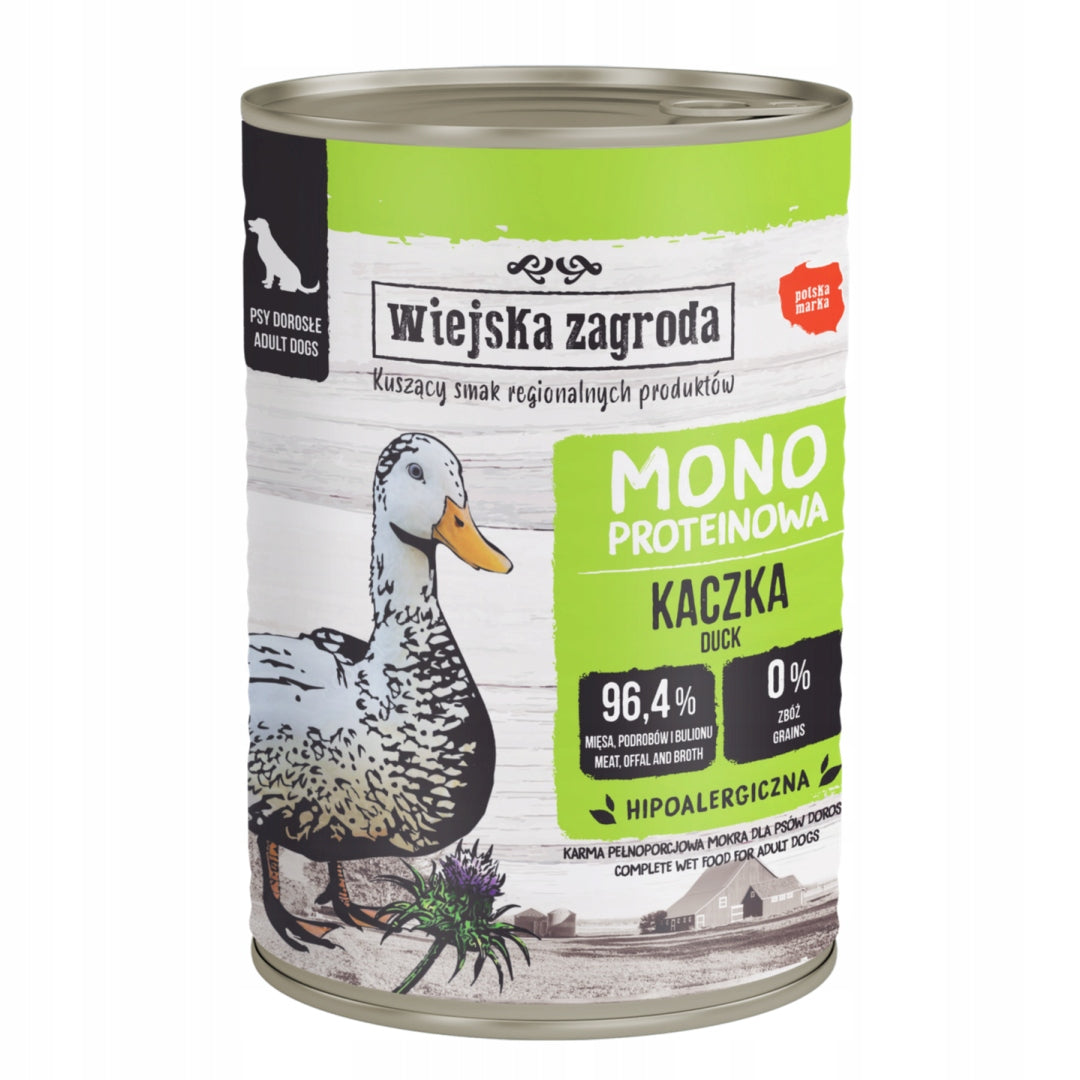 WIEJSKA ZAGRODA MONOPROTEIN DUCK 400 g