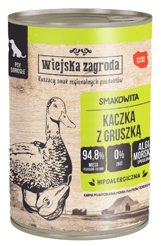 WIEJSKA ZAGRODA WET FOOD MIX OF FLAVORS 12x400G Brand Wiejska Zagroda