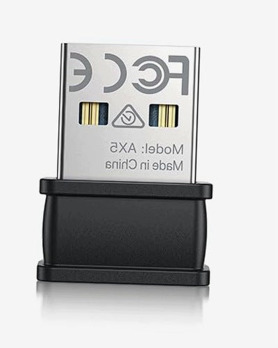 WIFI 6 USB NANO ADAPTER FOR DESKTOP COMPUTER LAPTOP steel