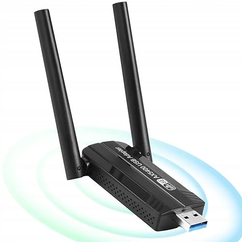 WIFI ADAPTER USB 3.0 5400 MBPS 6E ANTENNA 5DBI FOR PC for home
