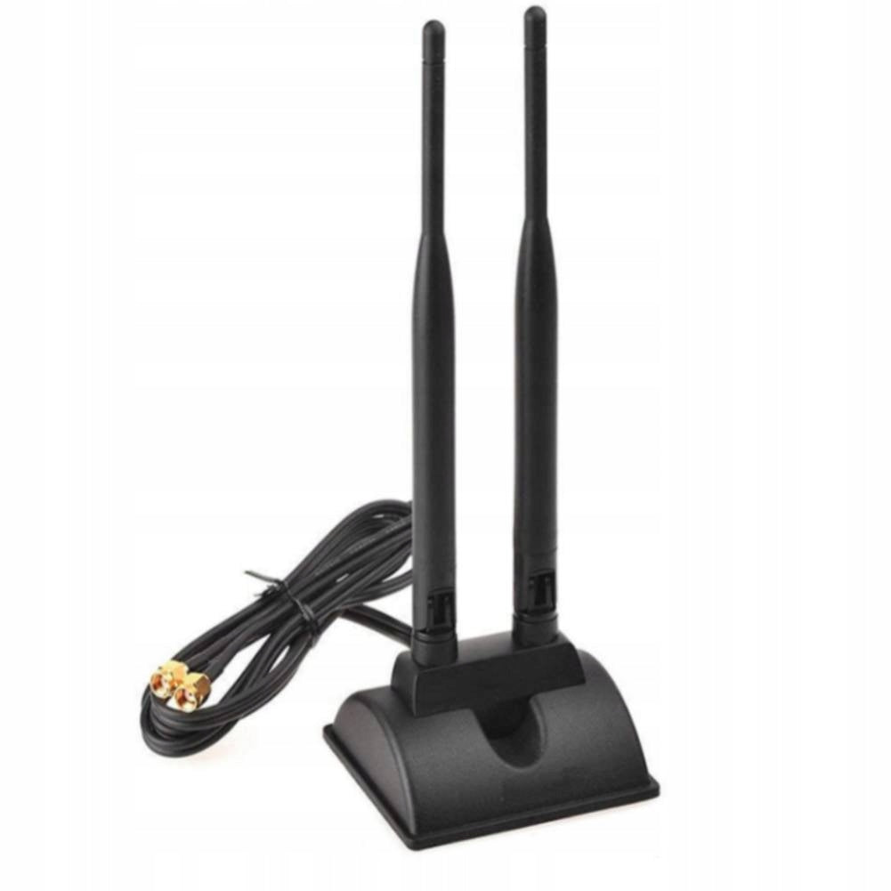 WIFI ANTENNA DUAL FREQUENCY 2.4GHZ 5GHZ OMNIDIRECTIONAL RP-SMA 6DBI