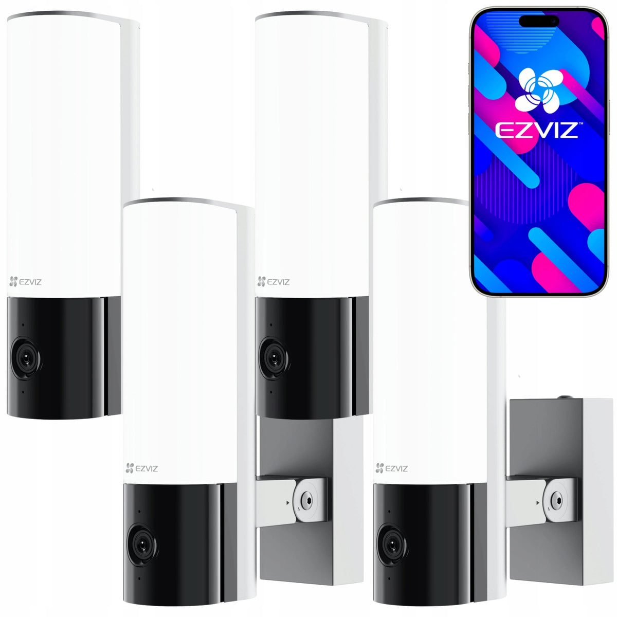 WIFI CAMERA 4x EL3 4MPX IP LED LAMP LICENSE PLATE RECOGNITION