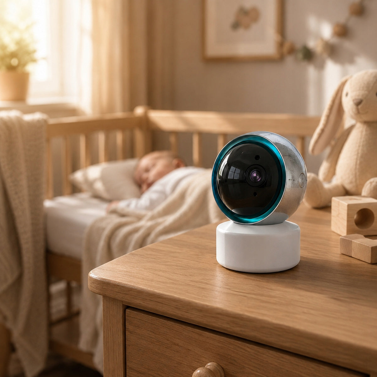 WIFI CAMERA ROTATING INDOOR FULL HD 3MP TUYA SMART NIGHT DETECTION Brand no brand