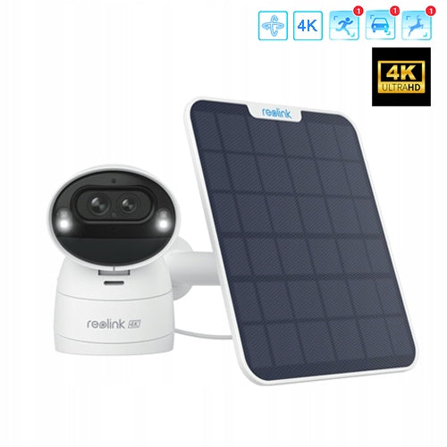 WIFI IP CAMERA 8MPX 4K Tracking Own Power Supply REOLINK TRACK EXTERNAL Packaging status original