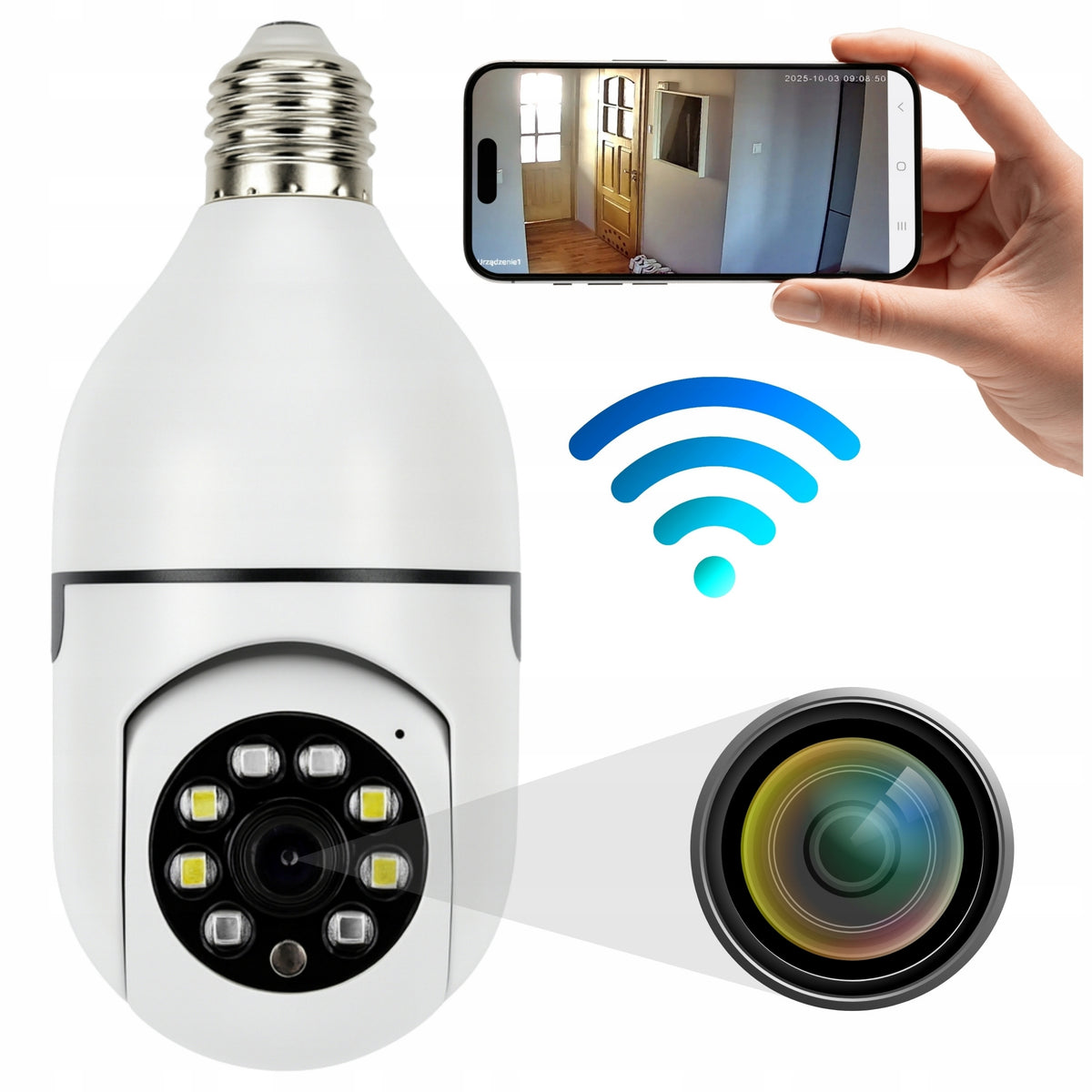 WIFI IP CAMERA MONITORING ELECTRONIC NANNY 1920x1080 Packaging status original