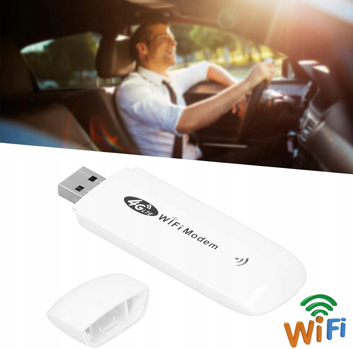 WIFI MODEM USB 4G LTE ROUTER HOTSPOT MINI PORTABLE Model Modem WiFi USB 4G LTE, Karta sieciowa USB Router W