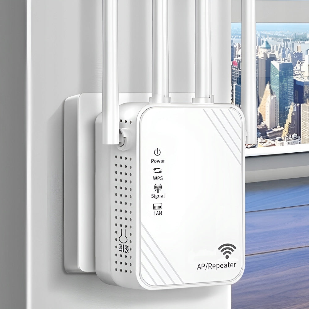 WIFI Signal Amplifier LAN 300Mbps 4 Antennas 2dBi 2.4Ghz + RJ45 Manufacturer ARTHON