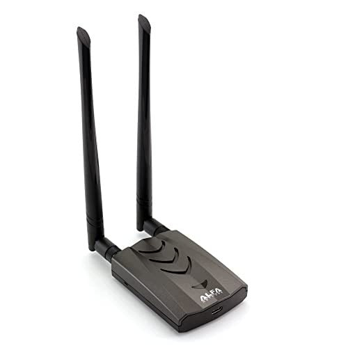 WIFI USB ADAPTER ALFA AWUS036ACH 1200 MBPS FOR PC LAPTOP for home Manufacturer no brand