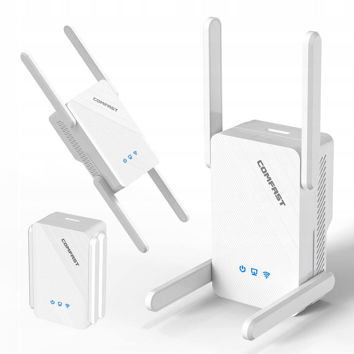 WIFI6 Repeater Wireless Extender 1800Mbps 2.4G&5GHz Wi-Fi Signal Booster
