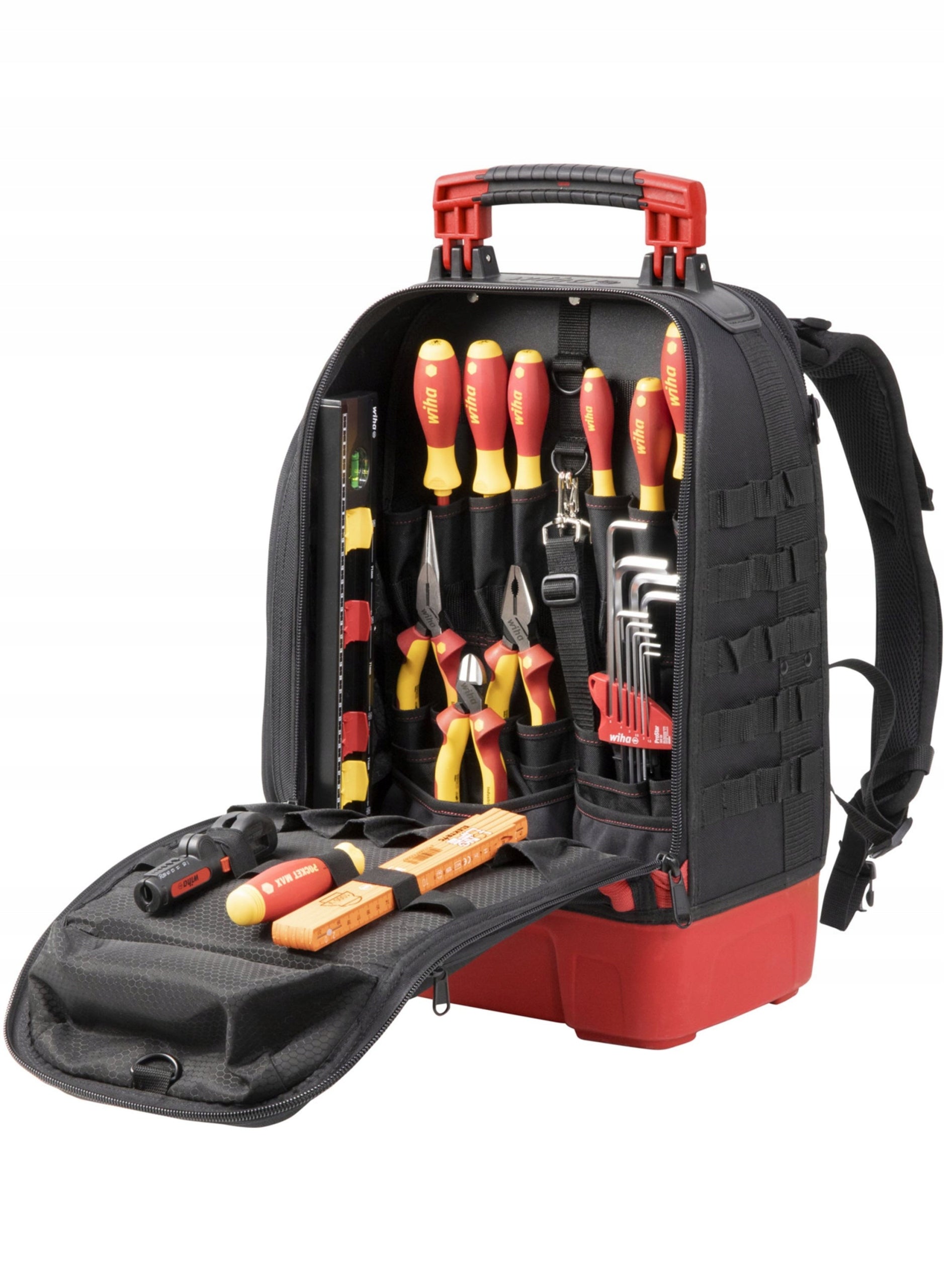 WIHA 45528 backpack for electrician 28 pieces