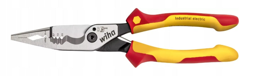 WIHA 45705 UNIVERSAL PLIERS INDUSTRIAL ELECTRIC 8w1 1000V VDE