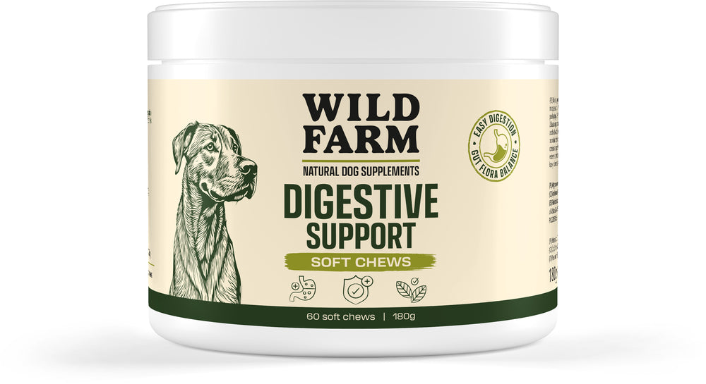 WILD FARM Soft Chews – Digestive Support Digestion Support 180g (60pcs)
