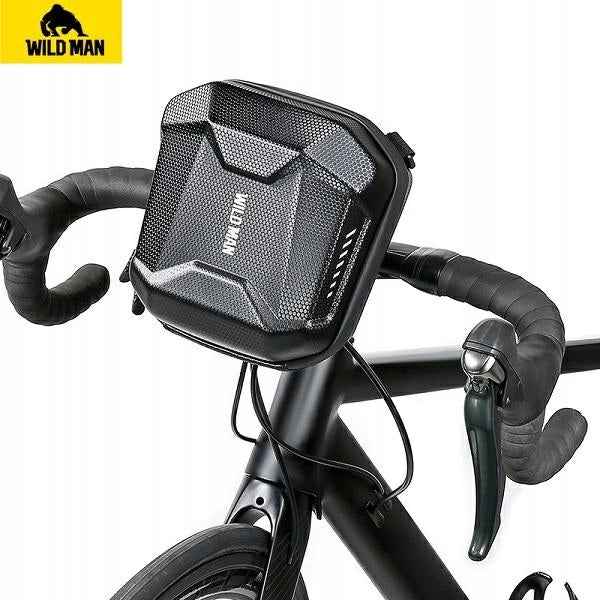 WILDMAN Bicycle case/handle E18 3L frame pouch black/black Brand Wild Man