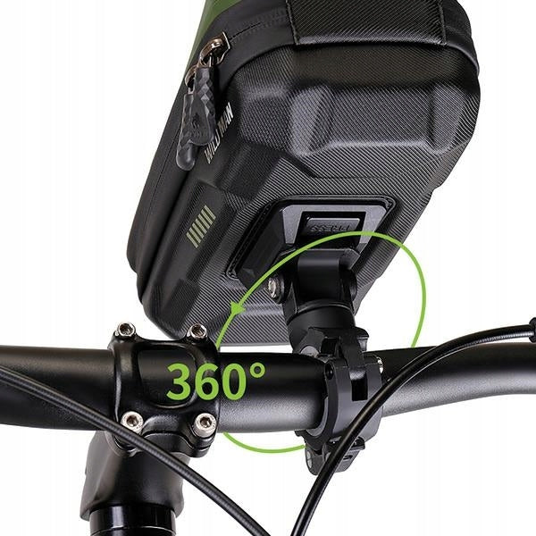 WILDMAN Bicycle frame pouch GX330bike holder green/green Product weight with unit packaging 0.15 kg