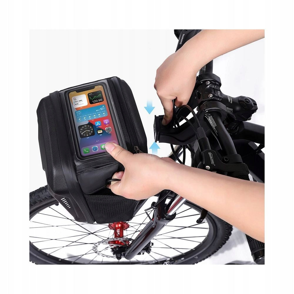 WILDMAN bicycle handlebar pouch with lock GS9 3L black Manufacturer code 5900217933359