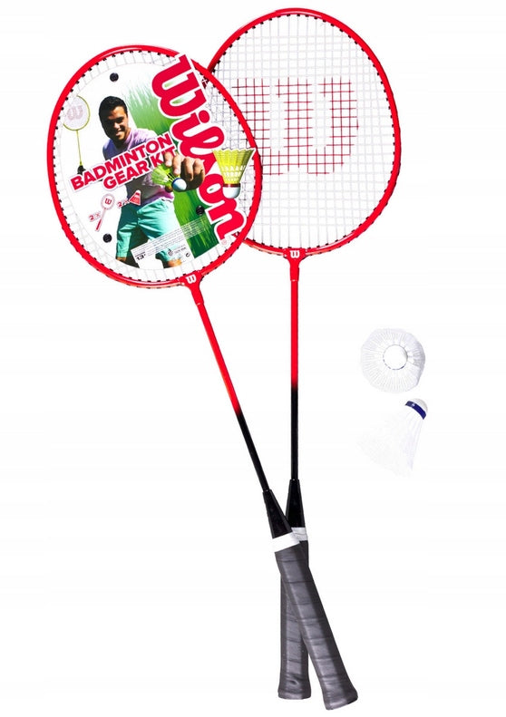 WILSON BADMINTON SET 2 RACKETS HYPER 6000 +LOTKI+BAG EAN (GTIN) 097512684842