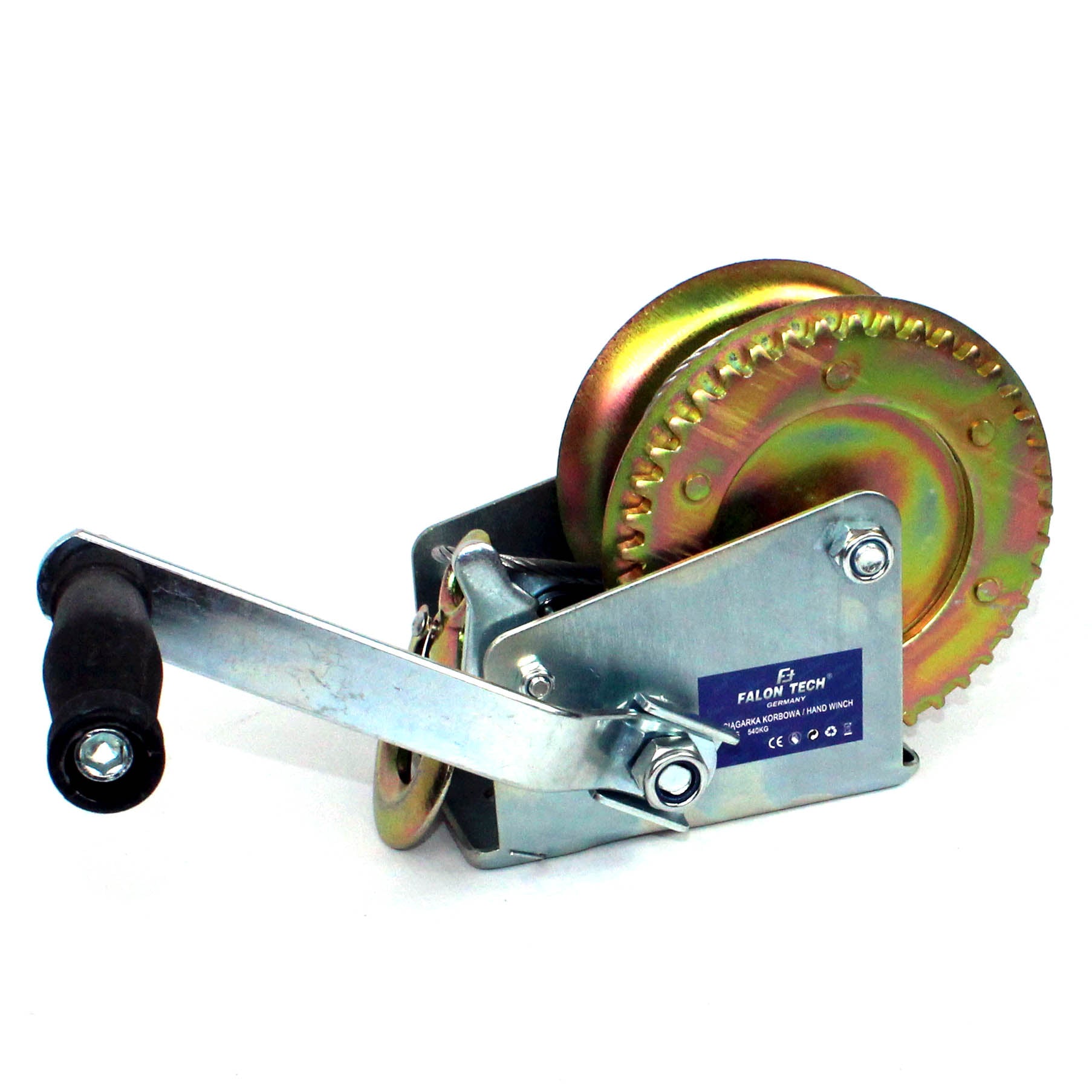 WINCH HAND CRANK WINCH 500lbs FOR PULLING QUAD BOATS EAN (GTIN) 5907580131108