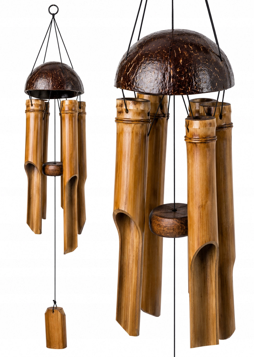 WIND GONG 75 CM BAMBOO BELL INDONESIA