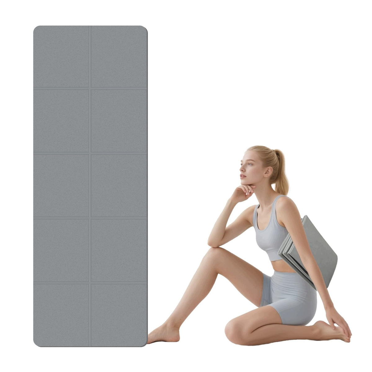 WINDFROMORT YOGA MAT - YOGA MAT - FOLDING MAT - GYM MAT
