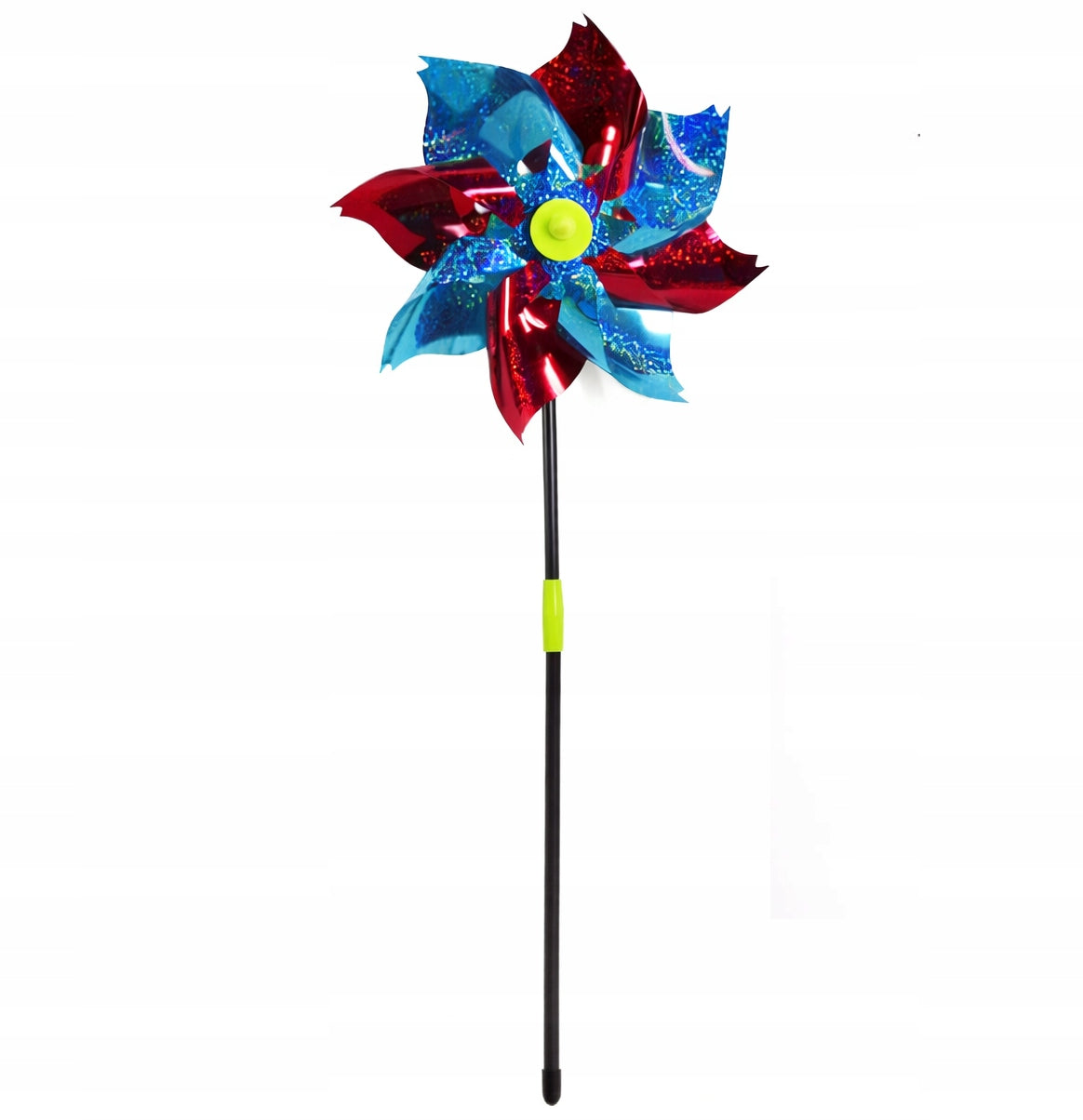 WINDMILL 39CM GARDEN HOLOGRAPHIC FOR BICYCLE TROLLEY BALCONY GARDEN Kind windmill