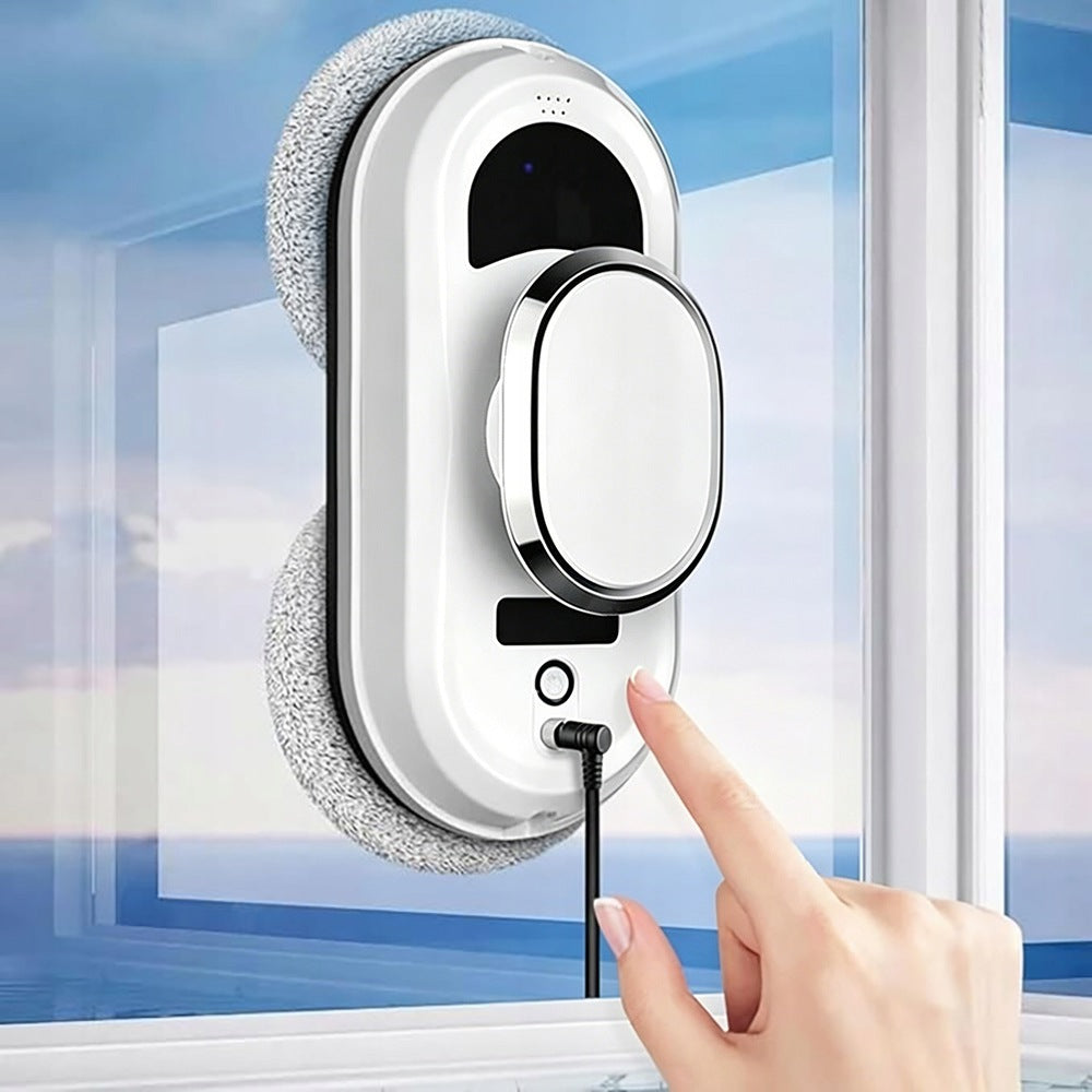 WINDOW CLEANING ROBOT, AUTOMATIC WINDOW CLEANING ROBOT Dominant color white