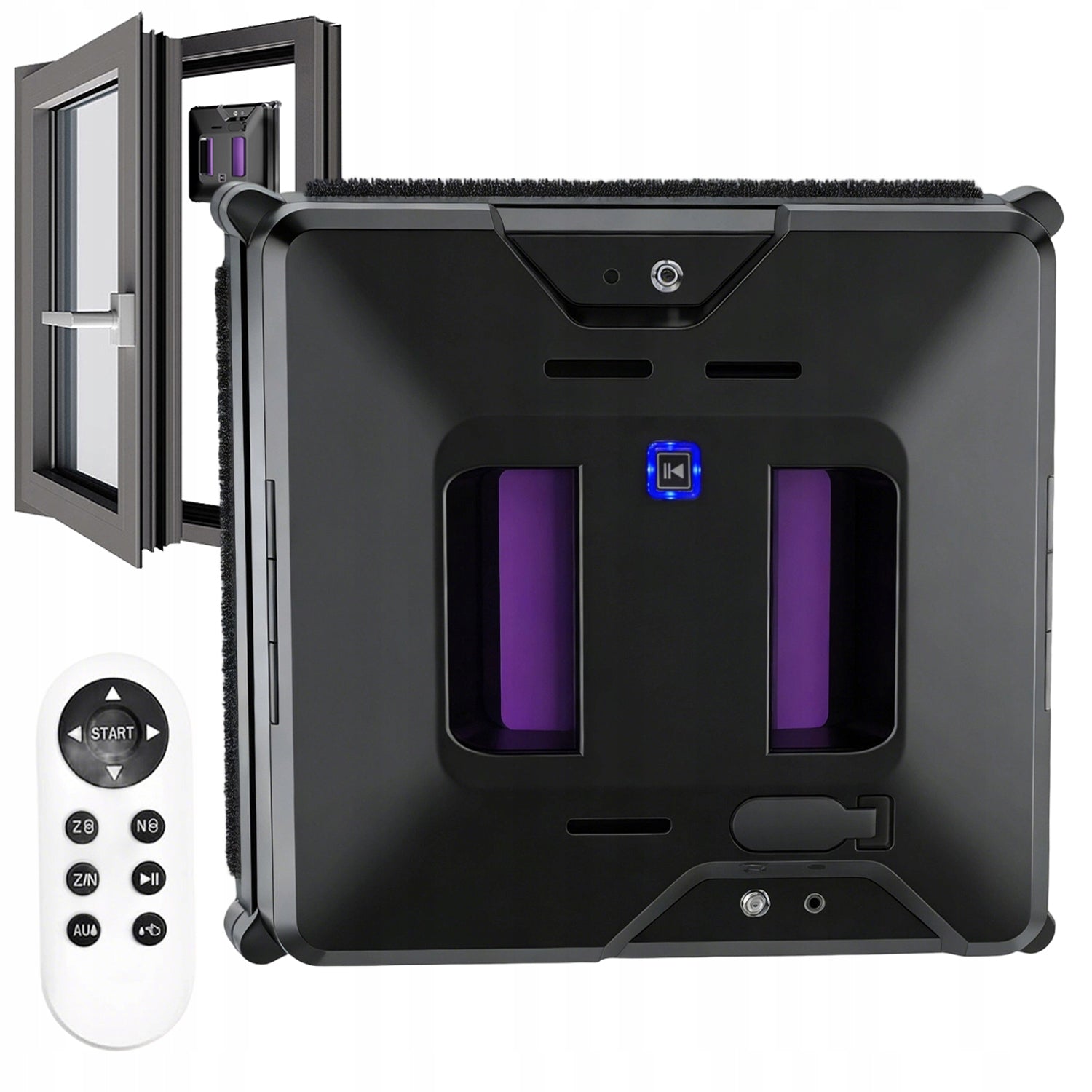 WINDOW CLEANING ROBOT INTELLIGENT EDGE SENSOR 3000PA STRONG POWER 72W