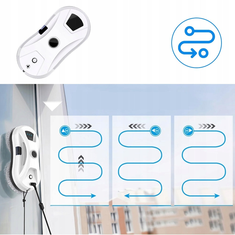 WINDOW CLEANING ROBOT WINDOW WASHER SMART SET AUTOMATIC WASHER Brand no brand