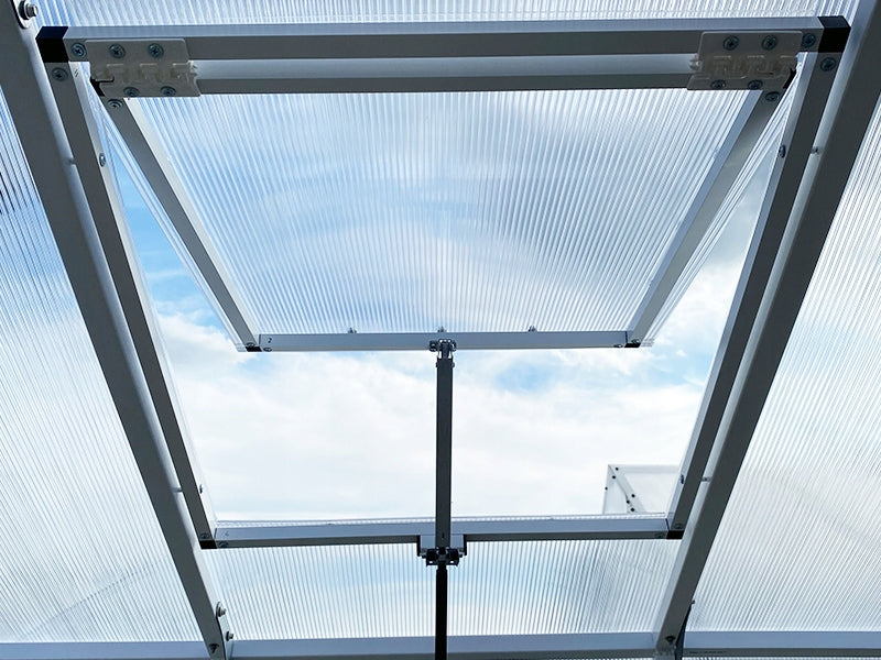 WINDOW FOR GREENHOUSE WITH VENDING MACHINE WHITE PTF POLAND Length 0.1 m