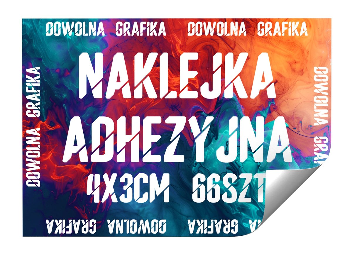WINDOW LABEL STICKERS WITH LOGO ADHESIVE ADVERTISING RECTANGLE 4x3CM 66PCS