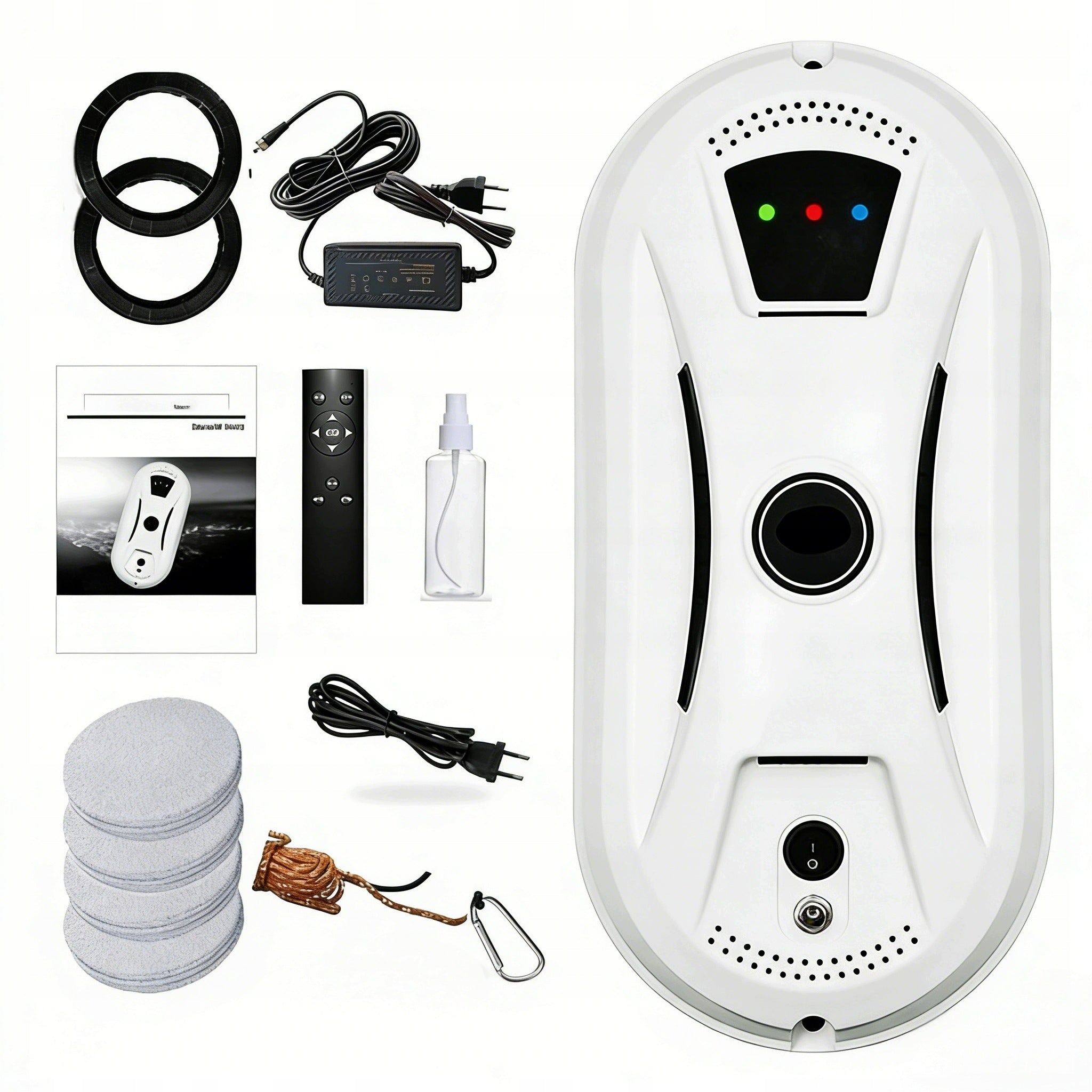 WINDOW ROBOT MIRROR WINDOW CLEANER Smart Window Washer SET