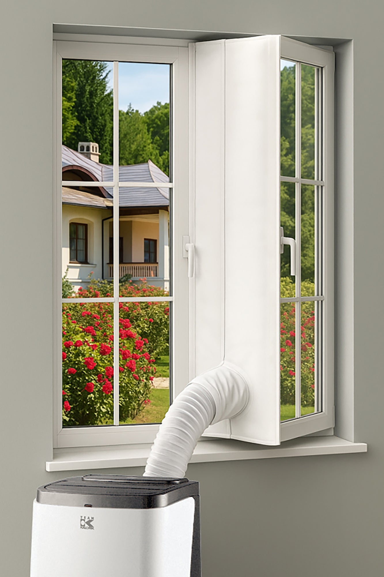 WINDOW SEAL FOR PORTABLE AIR CONDITIONER SLEEVE PIPE WINDOW 330cm Power 0 W