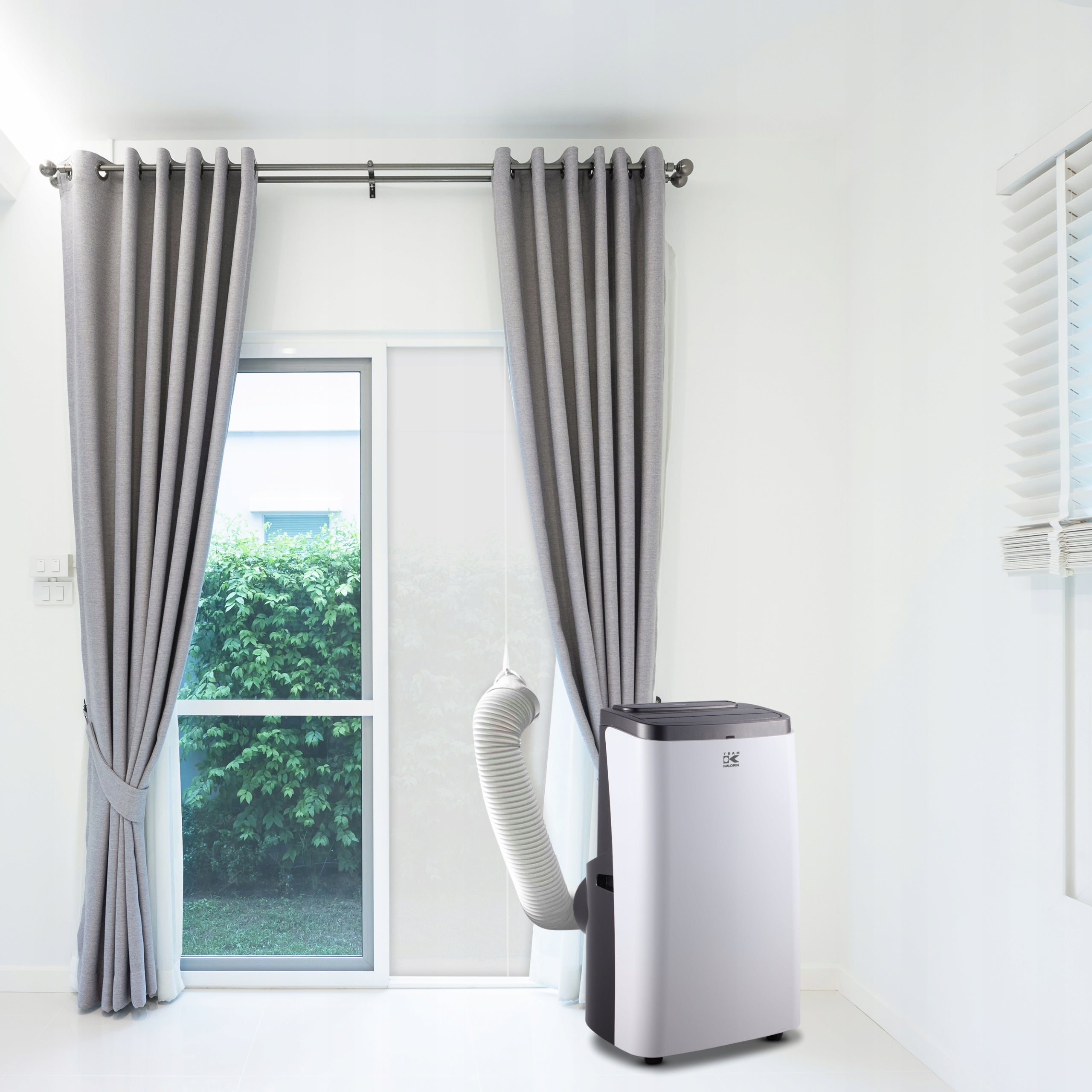 WINDOW SEAL FOR PORTABLE AIR CONDITIONER SLEEVE PIPE WINDOW BALCONY 208cm Brand Kalorik