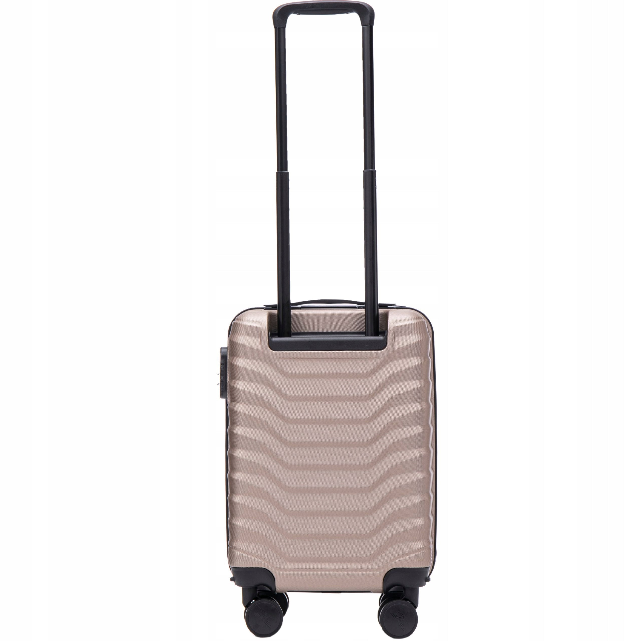 WINGS Small carry-on LUGGAGE with ABS hard SPACIOUS suitcase for AIRCRAFT Width (longer edge) 33 cm