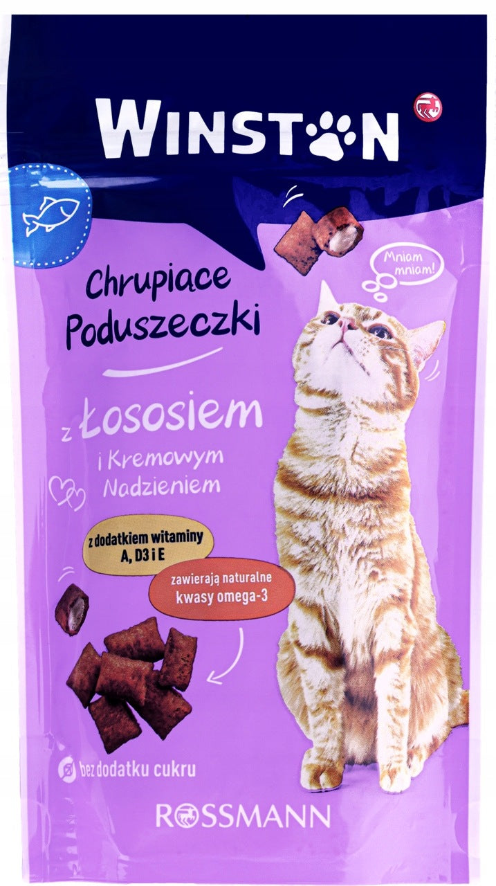 WINSTON SNACK CAT FOOD SALMON SNACK