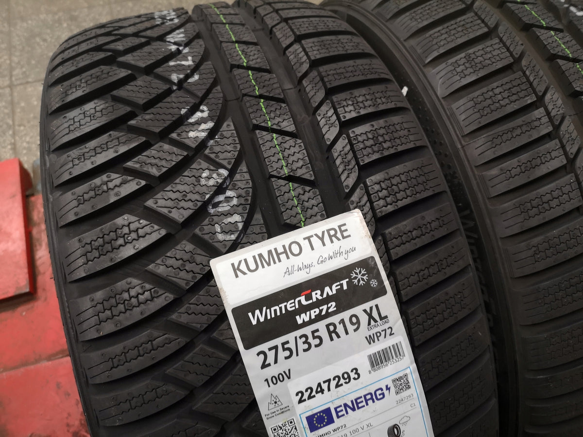 WINTER 275/35/19 275/35R19 100V XL FR KUMHO WINTERCRAFT WP72 2022r Number of tires offered 2 pcs.