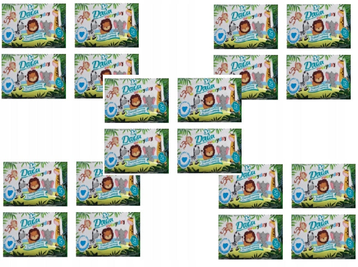WIPES DADA EVERYDAY wet SET 20x72 STOCK 1440 pcs.