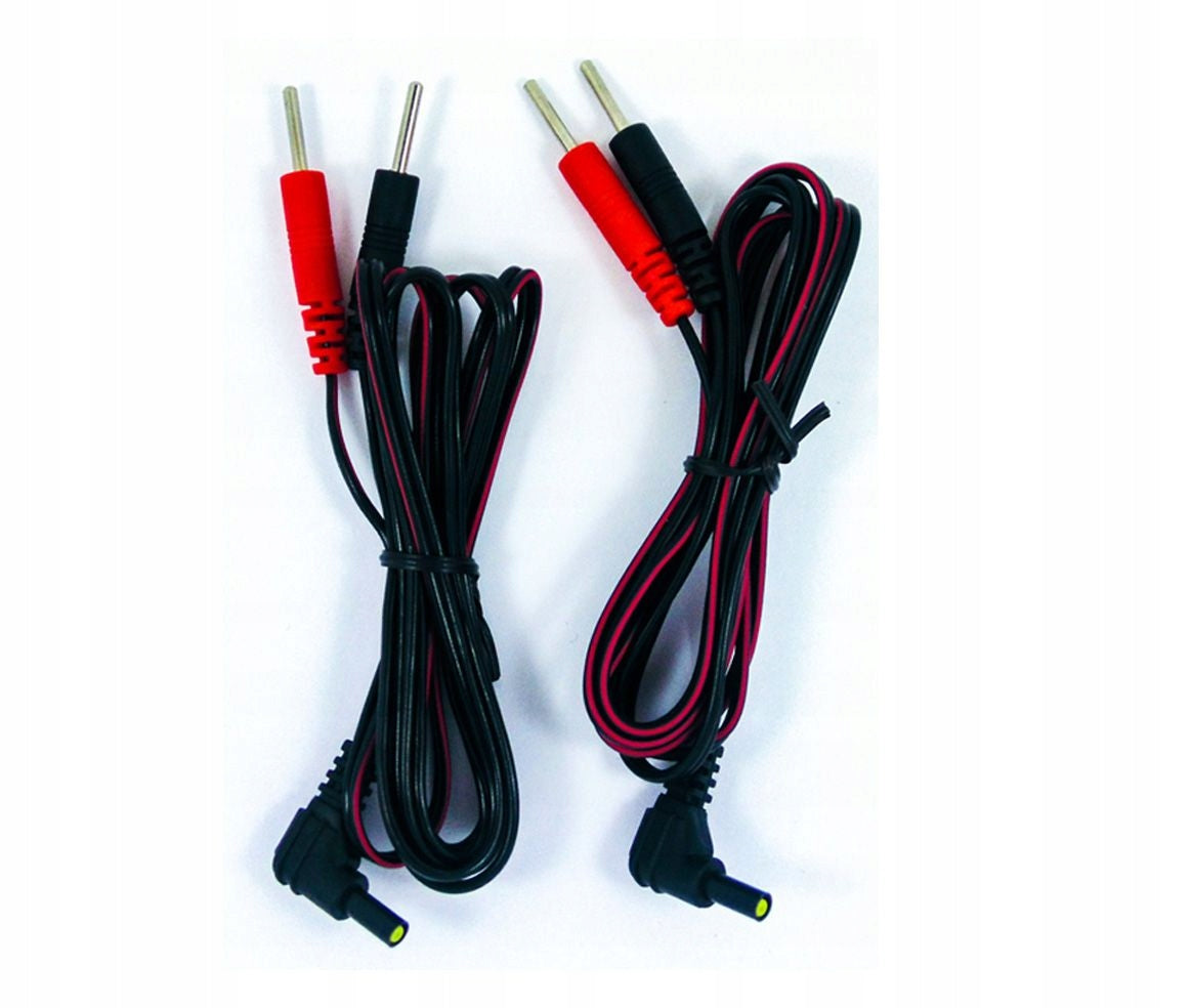 WIRE CABLE KIT FOR TENSA ELECTROSTIMULATOR FEMALE PIN 2mm PINS Packaging status original