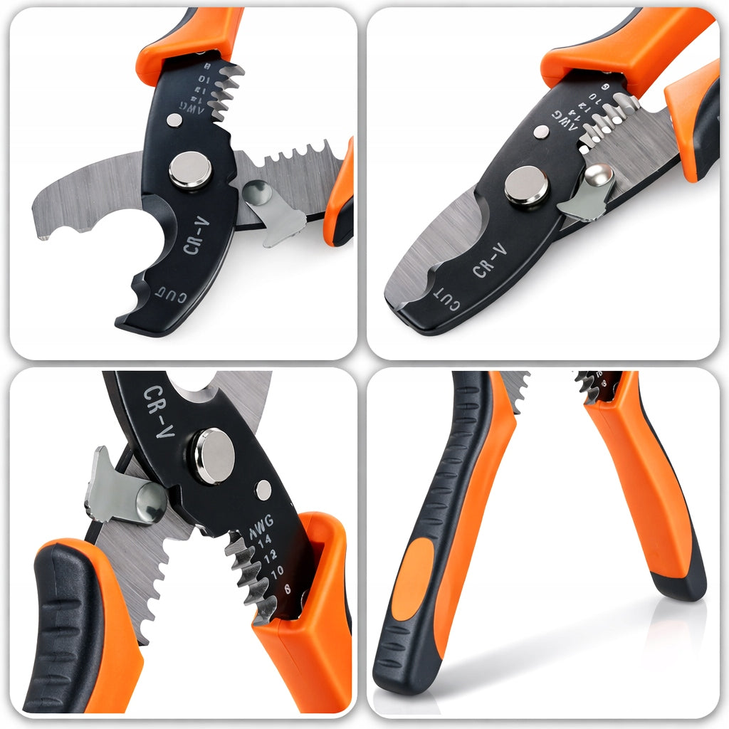 WIRE CUTTING PLIERS INSULATION PULLER MULTIFUNCTIONAL CUTTERS Brand Sigos