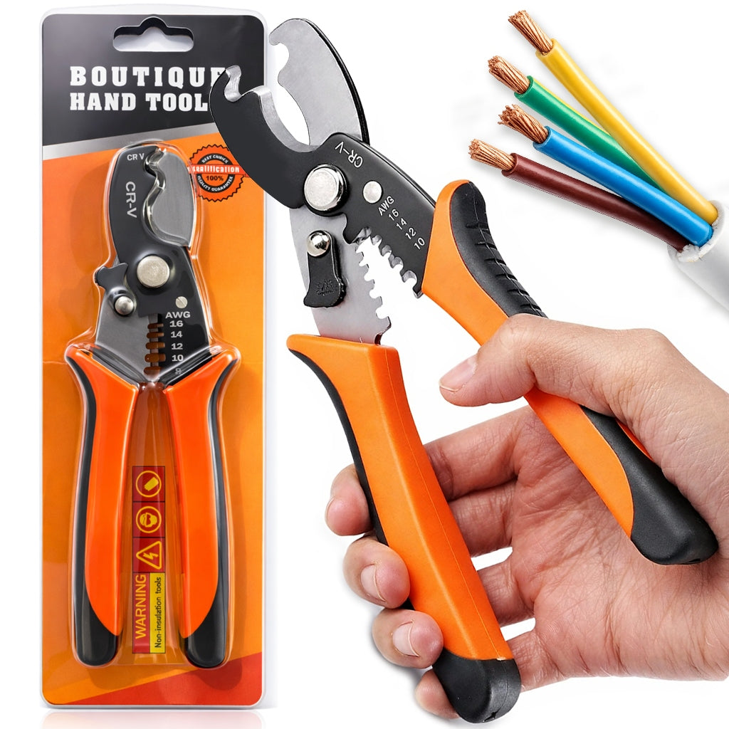 WIRE CUTTING PLIERS INSULATION PULLER MULTIFUNCTIONAL CUTTERS