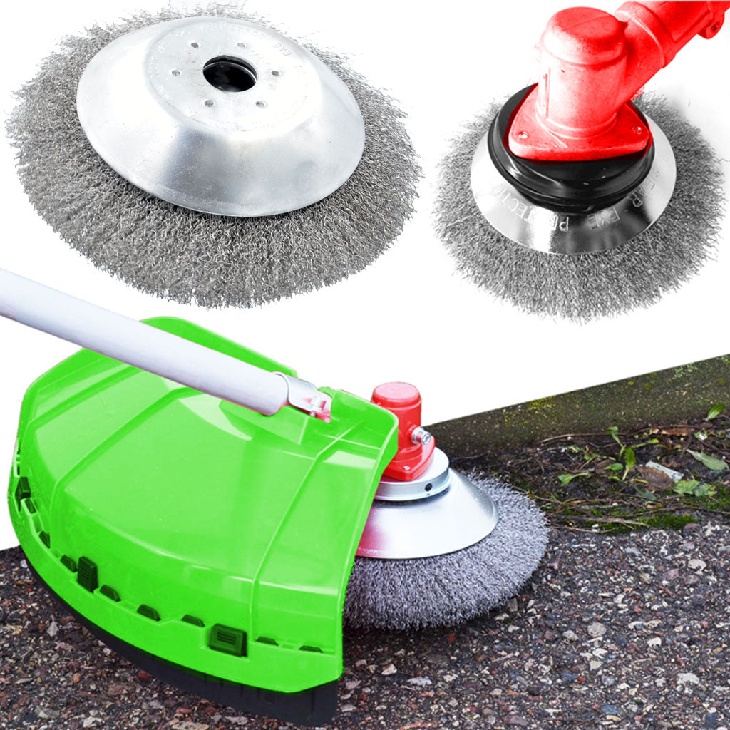 WIRE DISC WIRE BRUSH FOR WEED SCYTHE